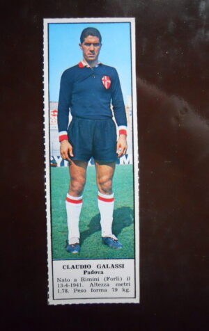Figurina Calciatori Album Tempo 1966-67 - PADOVA Claudio Galassi   [AF]