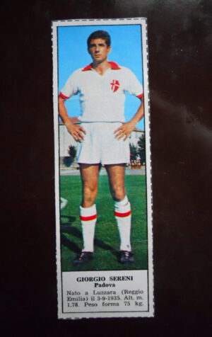 Figurina Calciatori Album Tempo 1966-67 - PADOVA Giorgio Sereni   [AF]