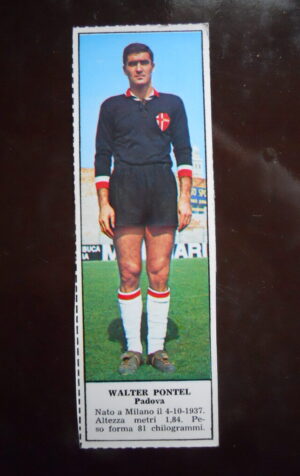 Figurina Calciatori Album Tempo 1966-67 - PADOVA Walter Pontel   [AF]
