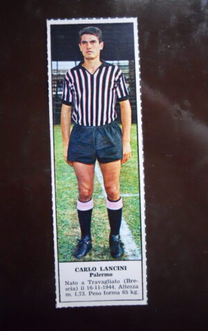 Figurina Calciatori Album Tempo 1966-67 - PALERMO Carlo Lancini      [AF]