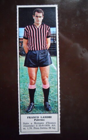 Figurina Calciatori Album Tempo 1966-67 - PALERMO Franco Landri      [AF]