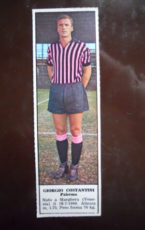 Figurina Calciatori Album Tempo 1966-67 - PALERMO Giorgio Costantini      [AF]