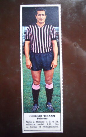 Figurina Calciatori Album Tempo 1966-67 - PALERMO Giorgio Tinazzi      [AF]