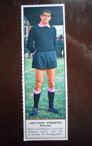 Figurina Calciatori Album Tempo 1966-67 - PALERMO Giovanni Feretti      [AF]