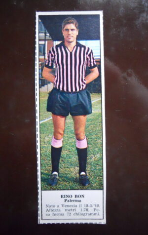 Figurina Calciatori Album Tempo 1966-67 - PALERMO Rino Bon      [AF]