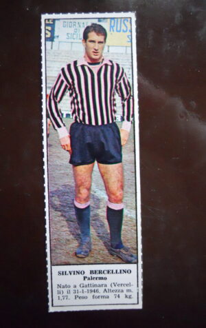 Figurina Calciatori Album Tempo 1966-67 - PALERMO Silvino Bercellino      [AF]