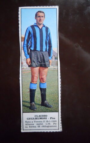 Figurina Calciatori Album Tempo 1966-67 - PISA Claudio Guglielmoni    [AF]