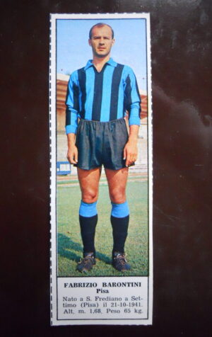 Figurina Calciatori Album Tempo 1966-67 - PISA Fabrizio Barontini    [AF]