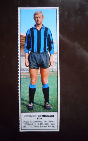 Figurina Calciatori Album Tempo 1966-67 - PISA Giorgio Rumignani    [AF]