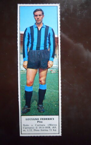 Figurina Calciatori Album Tempo 1966-67 - PISA Luciano Federici    [AF]
