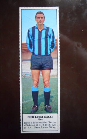 Figurina Calciatori Album Tempo 1966-67 - PISA Pier Luigi Galli    [AF]