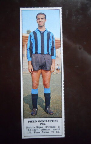 Figurina Calciatori Album Tempo 1966-67 - PISA Piero Gonfiantini    [AF]