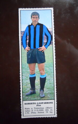 Figurina Calciatori Album Tempo 1966-67 - PISA Roberto Gasparroni    [AF]