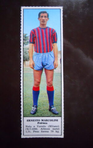 Figurina Calciatori Album Tempo 1966-67 - POTENZA Ernesto Marcolini      [AF]