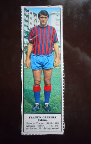 Figurina Calciatori Album Tempo 1966-67 - POTENZA Franco Carrera      [AF]