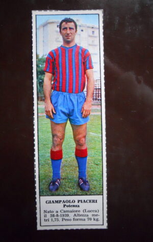 Figurina Calciatori Album Tempo 1966-67 - POTENZA Giampaolo Piaceri      [AF]