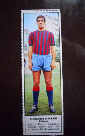 Figurina Calciatori Album Tempo 1966-67 - POTENZA Pierluigi Meciani     [AF]