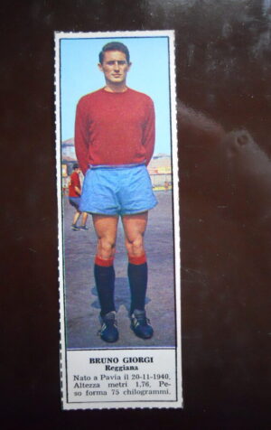 Figurina Calciatori Album Tempo 1966-67 - REGGIANA Bruno Giorgi    [AF]