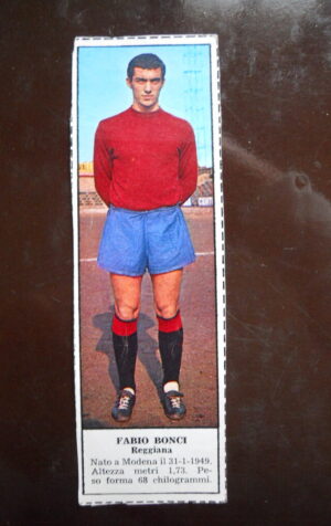 Figurina Calciatori Album Tempo 1966-67 - REGGIANA Fabio Bonci     [AF]
