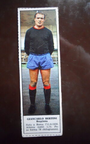 Figurina Calciatori Album Tempo 1966-67 - REGGIANA Giancarlo Bertini    [AF]