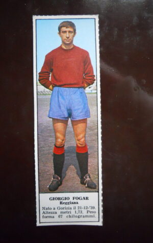 Figurina Calciatori Album Tempo 1966-67 - REGGIANA Giorgio Fogar    [AF]