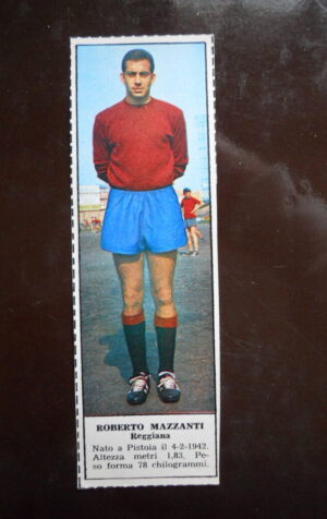 Figurina Calciatori Album Tempo 1966-67 - REGGIANA Roberto Mazzanti     [AF]