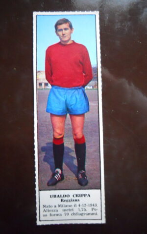 Figurina Calciatori Album Tempo 1966-67 - REGGIANA Ubaldo Crippa     [AF]