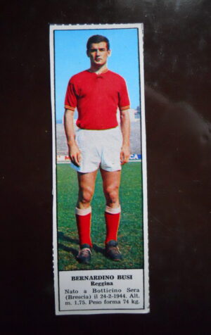 Figurina Calciatori Album Tempo 1966-67 - REGGINA Bernardino Busi   [AF]