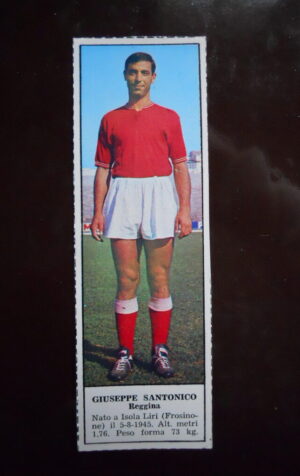 Figurina Calciatori Album Tempo 1966-67 - REGGINA Giuseppe Santonico   [AF]