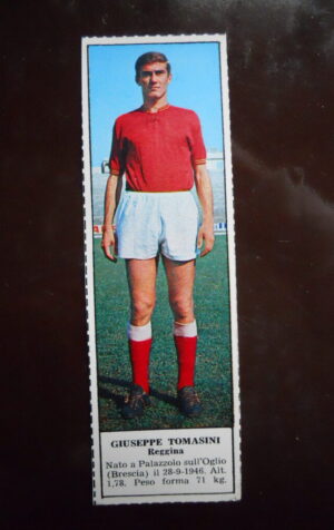 Figurina Calciatori Album Tempo 1966-67 - REGGINA Giuseppe Tomasini   [AF]
