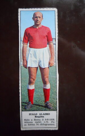 Figurina Calciatori Album Tempo 1966-67 - REGGINA Italo Alaimo   [AF]