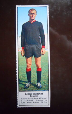 Figurina Calciatori Album Tempo 1966-67 - REGGINA Luigi Ferrari   [AF]