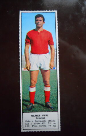 Figurina Calciatori Album Tempo 1966-67 - REGGINA Olmes Neri   [AF]