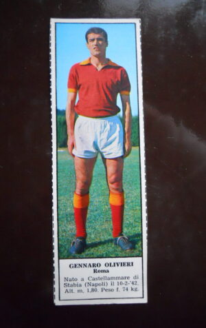 Figurina Calciatori Album Tempo 1966-67 - ROMA Gennaro Olivieri   [AF]