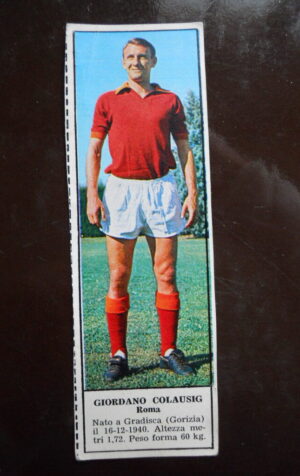 Figurina Calciatori Album Tempo 1966-67 - ROMA Giordano Colausig   [AF]