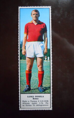 Figurina Calciatori Album Tempo 1966-67 - ROMA Luigi Ossola   [AF]