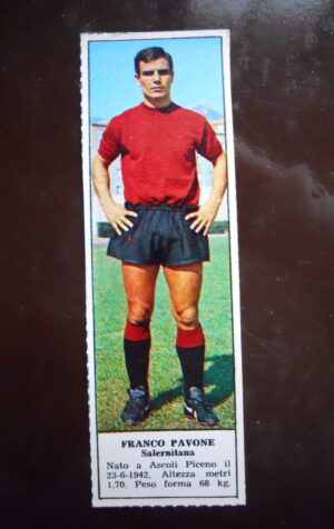 Figurina Calciatori Album Tempo 1966-67 - SALERNITANA Franco Pavone   [AF]