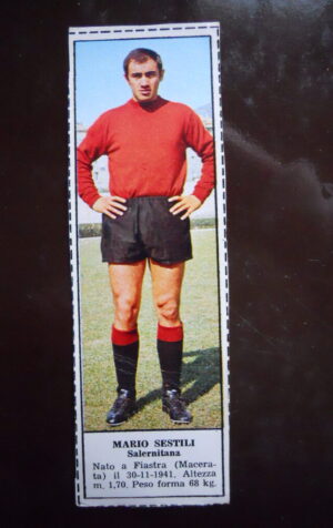 Figurina Calciatori Album Tempo 1966-67 - SALERNITANA Mario Sestili   [AF]
