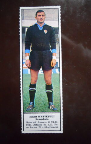 Figurina Calciatori Album Tempo 1966-67 - SAMPDORIA Enzo Matteucci   [AF]
