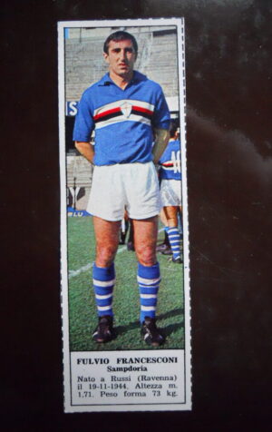 Figurina Calciatori Album Tempo 1966-67 - SAMPDORIA Fulvio Francesconi   [AF]