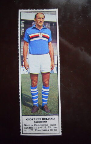 Figurina Calciatori Album Tempo 1966-67 - SAMPDORIA Giovanni Delfino   [AF]