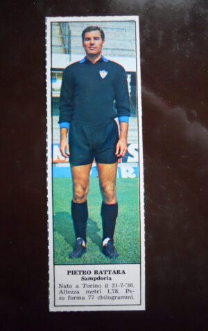 Figurina Calciatori Album Tempo 1966-67 - SAMPDORIA Pietro Battara   [AF]