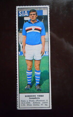 Figurina Calciatori Album Tempo 1966-67 - SAMPDORIA Roberto Vieri   [AF]