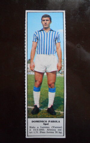 Figurina Calciatori Album Tempo 1966-67 - SPAL Domenico Parola     [AF]