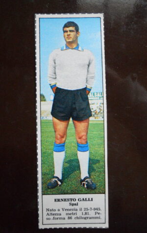 Figurina Calciatori Album Tempo 1966-67 - SPAL Ernesto Galli     [AF]