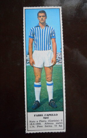 Figurina Calciatori Album Tempo 1966-67 - SPAL Fabio Capello     [AF]