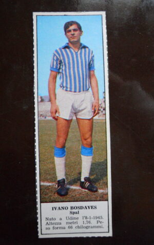 Figurina Calciatori Album Tempo 1966-67 - SPAL Ivano Bosdaves      [AF]