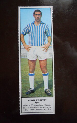 Figurina Calciatori Album Tempo 1966-67 - SPAL Luigi Pasetti     [AF]