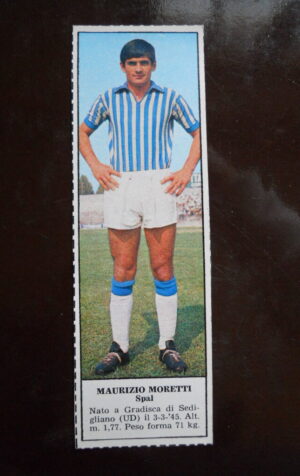 Figurina Calciatori Album Tempo 1966-67 - SPAL Maurizio Moretti     [AF]