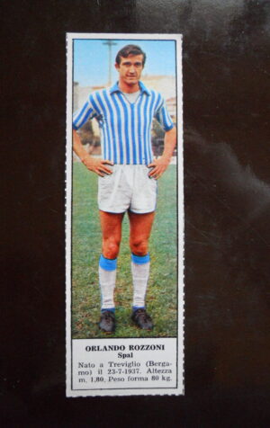 Figurina Calciatori Album Tempo 1966-67 - SPAL Orlando Rozzoni     [AF]